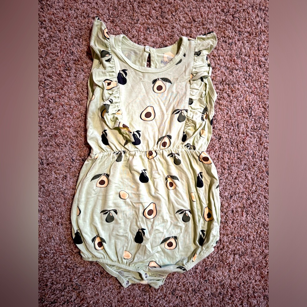 Kyte Baby Bubble Romper in Avocado size 2T